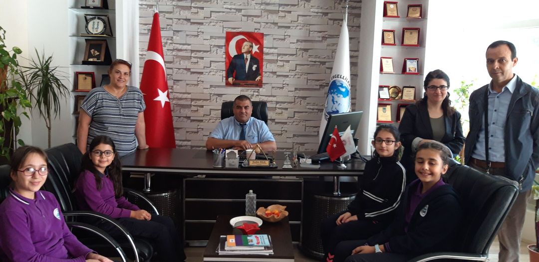 Hacıbayram Ortaokuluna teşekkür ediyoruz