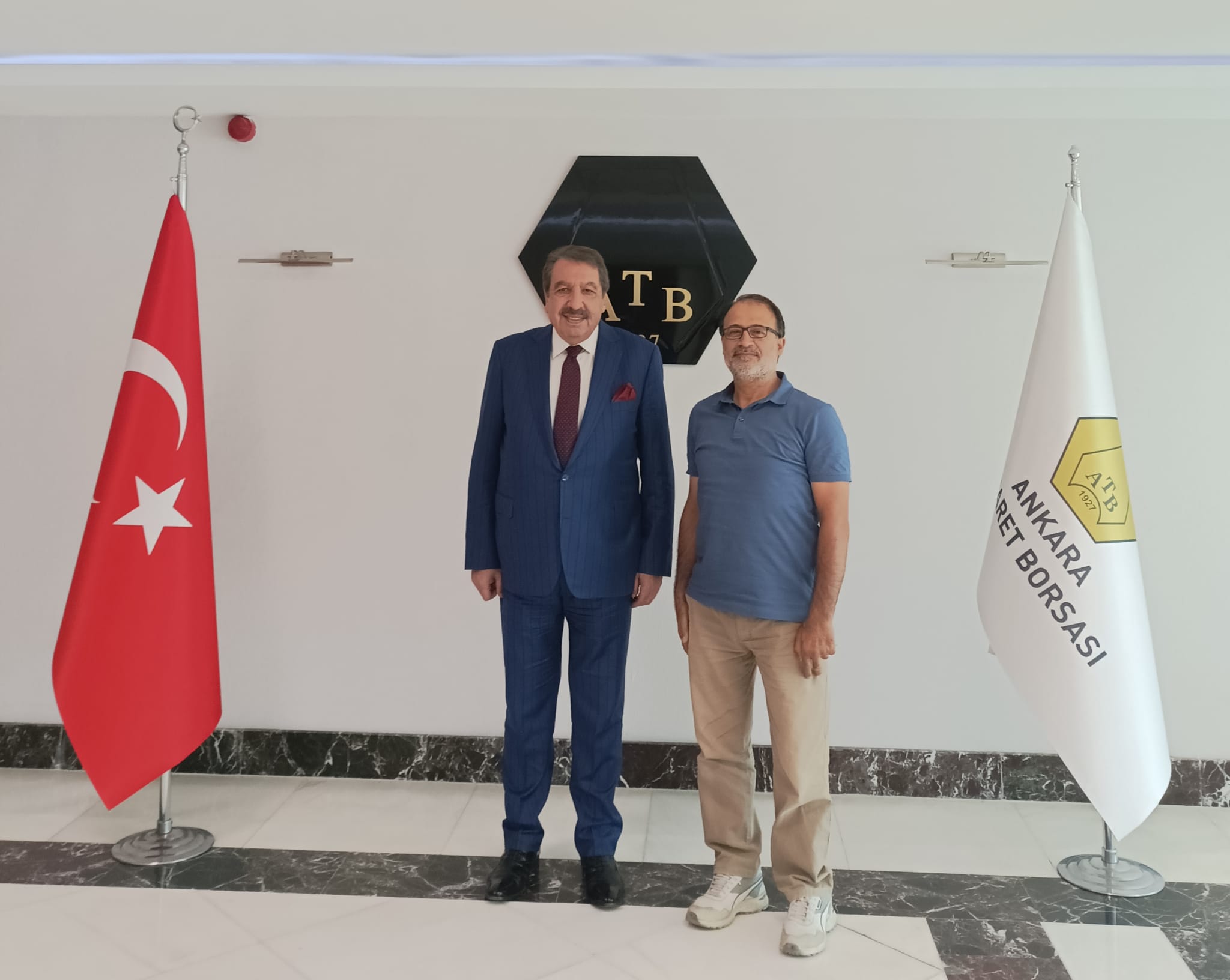 Ankara Ticaret Borsası Başkanı ve TOBB Yönetim kurulu üyes Faik Yavuz